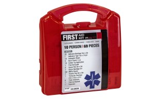 6010 - 10 person Red Plastic First Aid Kit_FAK6010.jpg